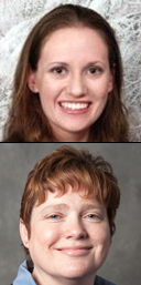 Bethany Aguad and Rachel Houghton